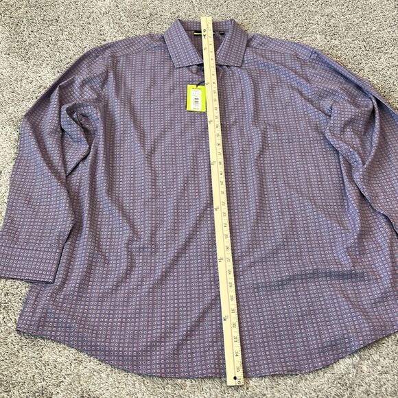 NEW $89 Murano Performance mens long sleeve shirt Stretch Quick Dry 3XB Wicking - Picture 3 of 16